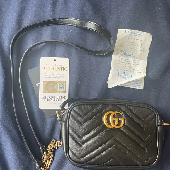 Gucci Handbags - GG marmont mini bag